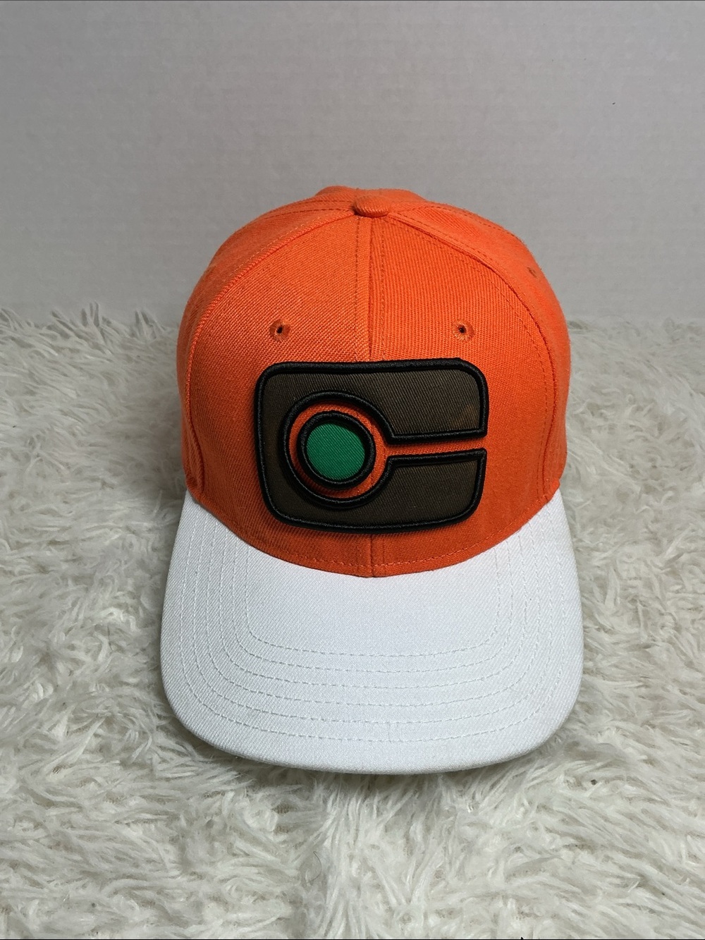 Pokémon Nintendo Ash Ketchum Journeys Snapback Hat 🧢 Bioworld Orange/White OSFM